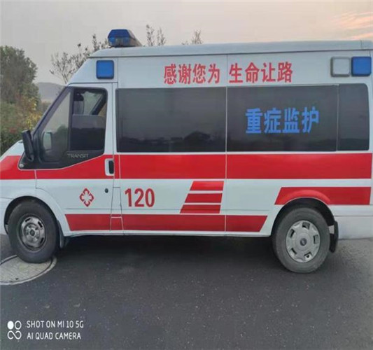 老河口救护车出租服务案例3